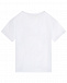 Белая футболка с лого в рамке Genny | Фото 2