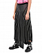 Черная плиссированная юбка с асимметричным подолом MRZ | Фото 5