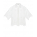 Белая рубашка с кружевной отделкой Dolce&Gabbana | Фото 1