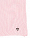 Розовый шарф из шерсти 140х19 см Il Trenino | Фото 3