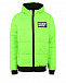 Черно-зеленая двухсторонняя куртка  | Фото 3