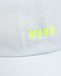 Белая кепка с лого MSGM | Фото 3