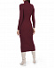Бордовое платье LA ROCHE Pietro Brunelli | Фото 3