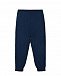 Синие спортивные брюки в полоску Brunello Cucinelli | Фото 2