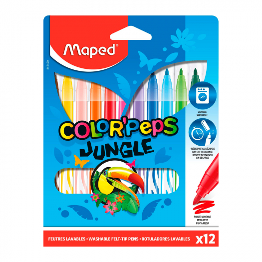 Фломастеры Color Peps Long Life, 15 шт. Maped | Фото 1