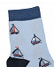 Голубые носки с принтом &quot;кораблики&quot; Story Loris | Фото 2