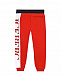 Красные спортивные брюки с белыми лампасам  | Фото 2
