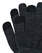 Темно-серые шерстяные перчатки с Touch Screen Norveg | Фото 2
