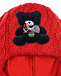 Красная шапка-шлем с аппликацией &quot;медвежонок&quot; Chobi | Фото 5