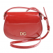 Красная сумка из лакированной кожи, 16x10x5 см Dolce&Gabbana | Фото 1