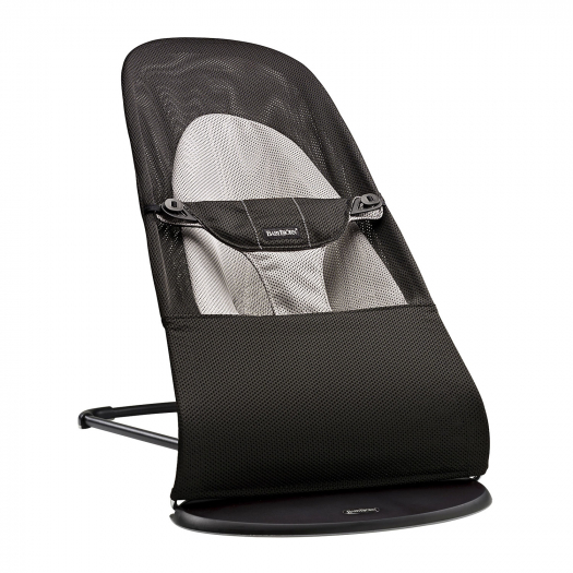 Шезлонг-кресло для детей Balance Soft AIR, черный с серым Baby Bjorn | Фото 1