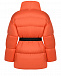 Оранжевая куртка с черным поясом Naumi | Фото 9