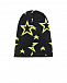 Черная шапка с желтыми звездами Catya | Фото 2