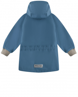 Голубая куртка с капюшоном Mini A Ture Голубой, арт. 1220298702 5221 | Фото 2