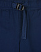 Синие брюки с карманами-карго Stella McCartney | Фото 3