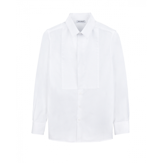 Белая рубашка под смокинг Dolce&Gabbana | Фото 1