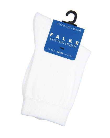 Белые носки унисекс Falke | Фото 1
