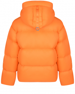 Оранжевая короткая куртка с капюшоном Parajumpers Оранжевый, арт. 22WM-PWPUFPP31 204 | Фото 2