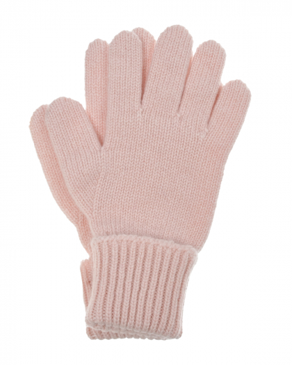 Перчатки из кашемира, розовые Chobi | Фото 1