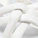 Белые босоножки с объемными ремешками Jarrett | Фото 6