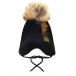 Шерстяная шапка с патчами &quot;звезды&quot; Il Trenino | Фото 1