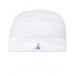 Белая шапка с вышивкой &quot;кораблик&quot; Lyda Baby | Фото 1