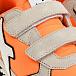 Кроссовки с серыми застежками велкро, оранжевые W6YZ | Фото 6