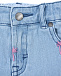 Джинсовые шорты с вышивкой Stella McCartney | Фото 4