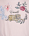 Платье с принтом &quot;леопард и цветы&quot; Roberto Cavalli | Фото 3