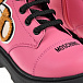 Розовые ботинки с флисовой подкладкой Moschino | Фото 7