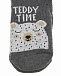 Серые носки с принтом &quot;teddy time&quot; Story Loris | Фото 2