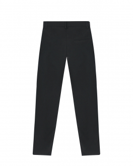 Черные брюки с жаккардовыми лампасами Bikkembergs Черный, арт. BK1564 001 BLACK | Фото 2