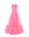 Длинное розовое платье без рукавов Sasha Kim | Фото 3
