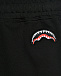 Брюки спортивные с логотипом на штанине, черные SprayGround | Фото 4