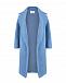 Голубое пальто с надписью &quot;Queen mama&quot; Forte dei Marmi Couture | Фото 6