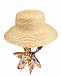Соломенная шляпа с завязками IL Gufo | Фото 2