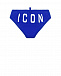 Синие плавки с логотипом Dsquared2 | Фото 2