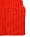 Красная шапка с отворотом  | Фото 3
