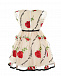 Кремовое платье с вышивкой Monnalisa | Фото 2