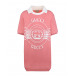 Розовое платье-футболка GUCCI | Фото 1