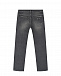 Темно-серые джинсы relax fit с разрезами Dolce&Gabbana | Фото 2