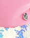 Розовая кепка с отделкой пайетками Il Trenino | Фото 3