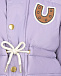 Фиолетовая куртка с накладными карманами  | Фото 3