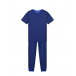 Синяя пижама: футболка и брюки Calvin Klein | Фото 1