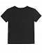 Черная футболка с вышивкой пайетками Dan Maralex | Фото 2