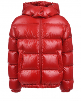Красная куртка с логотипом на спинке Moncler Красный, арт. 1A55B 10 68950 45R | Фото 1