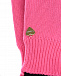Черно-розовые перчатки из шерсти Il Trenino | Фото 4