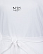 Белая футболка с поясом No. 21 | Фото 6