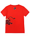 Красная футболка с принтом &quot;лев&quot;  | Фото 2