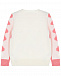 Бело-розовый джемпер с декором &quot;собака&quot; Stella McCartney | Фото 2